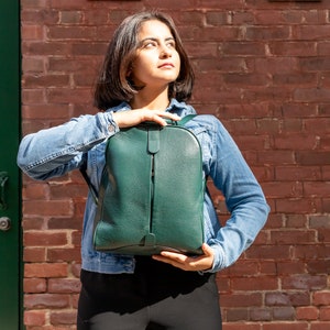 Sac à dos en cuir pour femme, Sac à dos pour ordinateur portable, Sacs à dos universitaires, Sac à dos en cuir de vachette, Sac à dos de ville, Sac à dos moderne, Sac à dos confortable