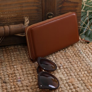 Leather wallet, Women's wallet, Women leather wallet, Wallet for women, Slim Leather wallet, Leather wallet purse, Gift for Mom