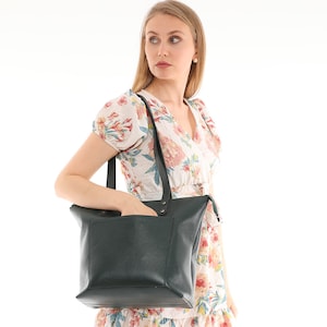 Sac à bandoulière en cuir pour femmes, Cartable pour femmes, Grand sac à bandoulière pour femme, sac en cuir décontracté, cadeau de Noël pour elle