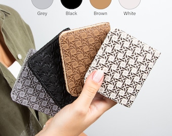 Small Wallets for Women, Personalized Card Holder, RFID Women Wallet, Coin Purse, Credit Card Holder for Women, Minimalist Wallet