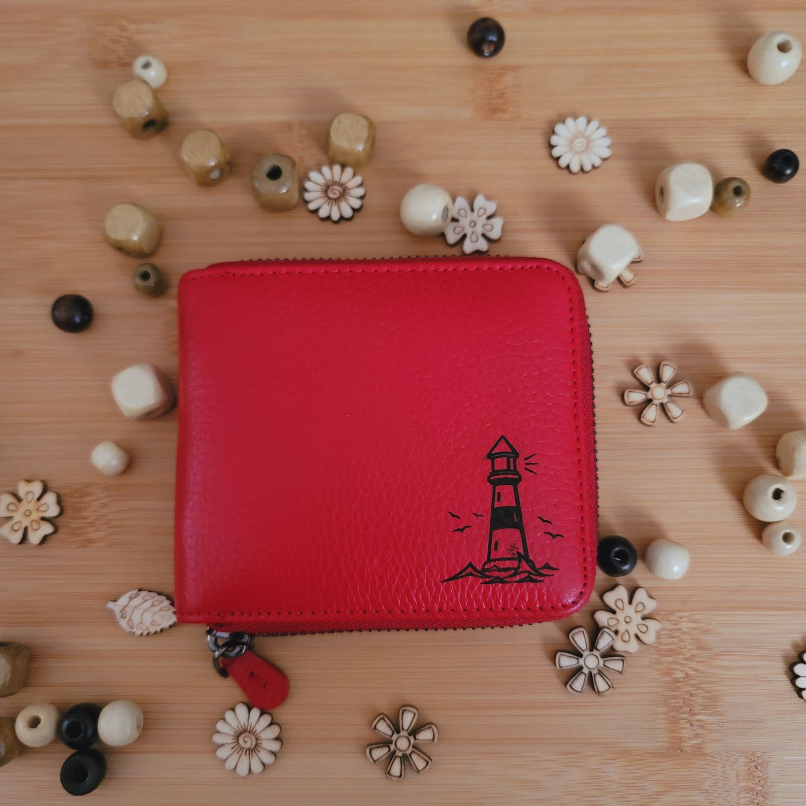 Handmade Unisex Card Wallet Personalized Men Leather Wallet Etsy