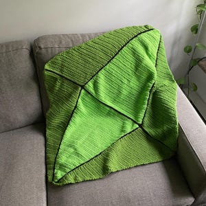 Sims plumbob blanket crochet pattern