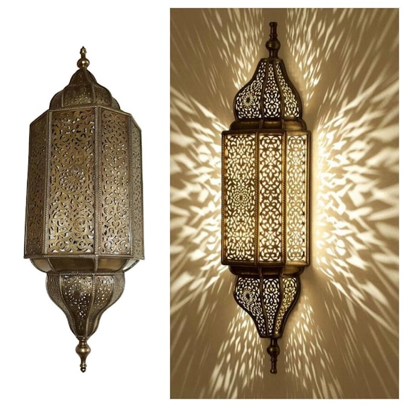 Van Diplomaat aardbeving Marokkaanse wandlamp schans decoratie oosterse wandlamp - Etsy Nederland