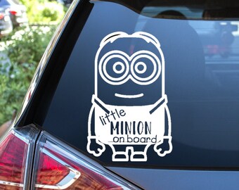 MINION PEEPER Funny Car/Van/Bumper/Window Vinyl Decal Sticker LAPTOP WINDOWS JDM 