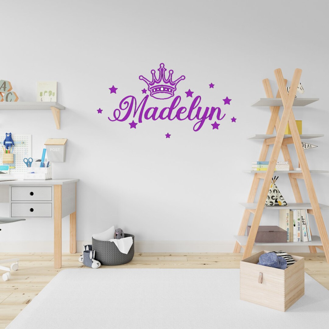 Personalised Wall Vinyl Decal | Custom Your Own Sticker | Boys and ...