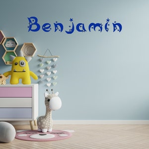 Personalised Wall Vinyl Decal | Vinyl Decal Sticker | Wall Sticker | Boys And Girls Bedroom | Your Text Here | Custom Your Sticker | Sticker