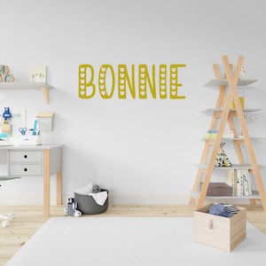 Personalised Wall Vinyl Sticker | Heart Vinyl Sticker | Wall Sticker | Boys And Girls Bedroom Sticker | Art Sticker | Custom Name Sticker