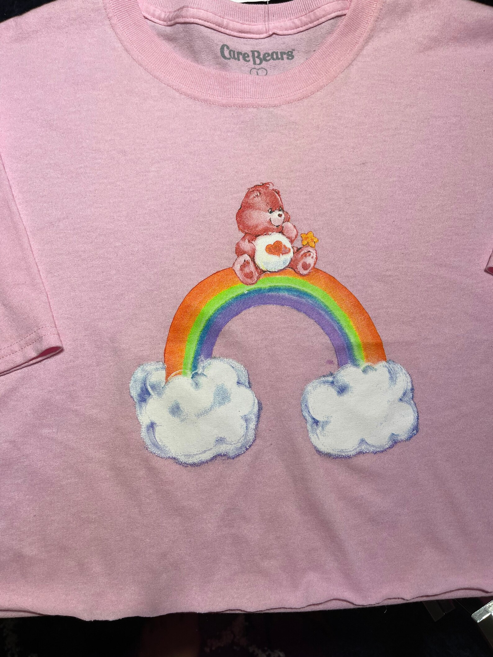 care bear crop top
