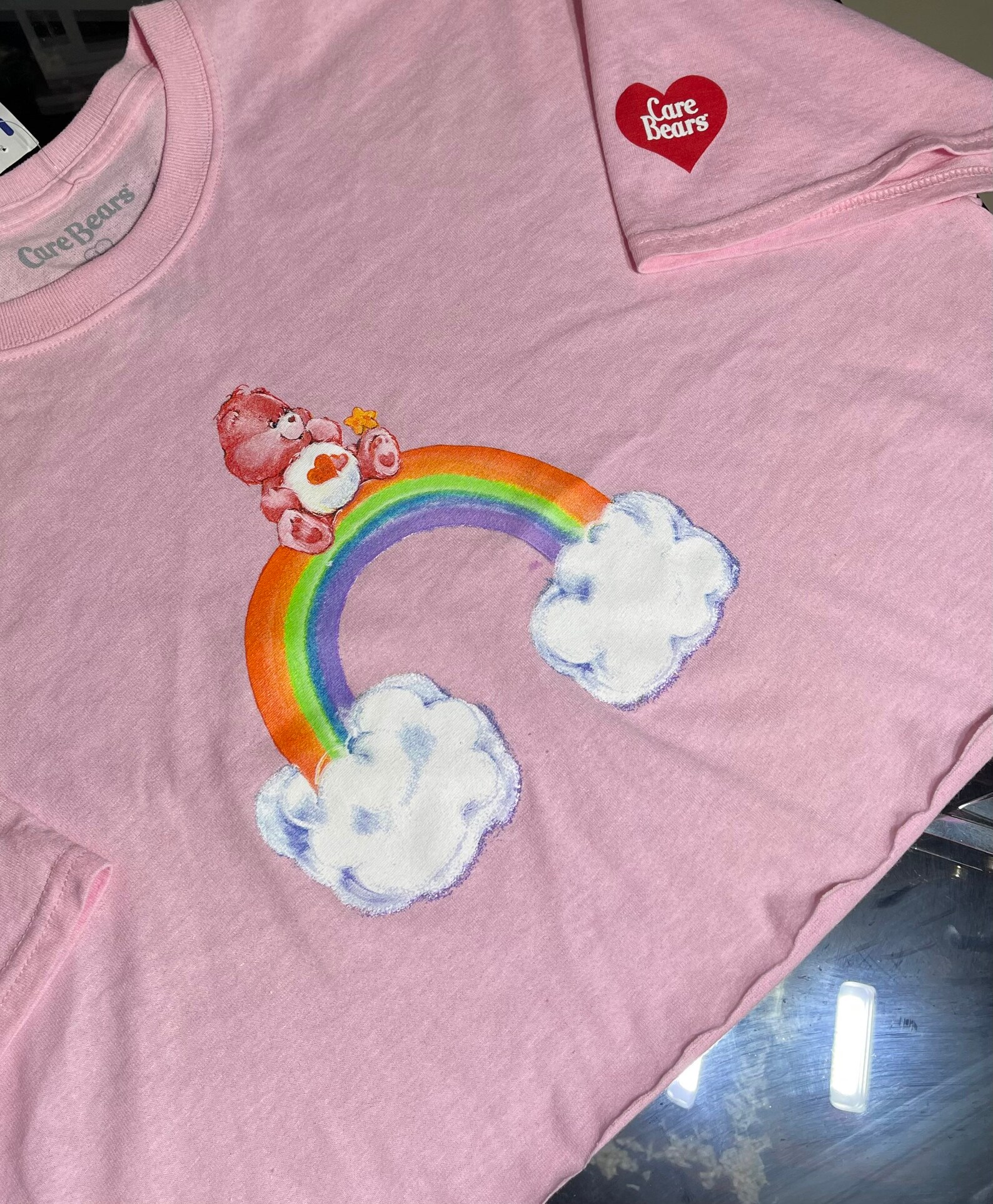 care bear crop top