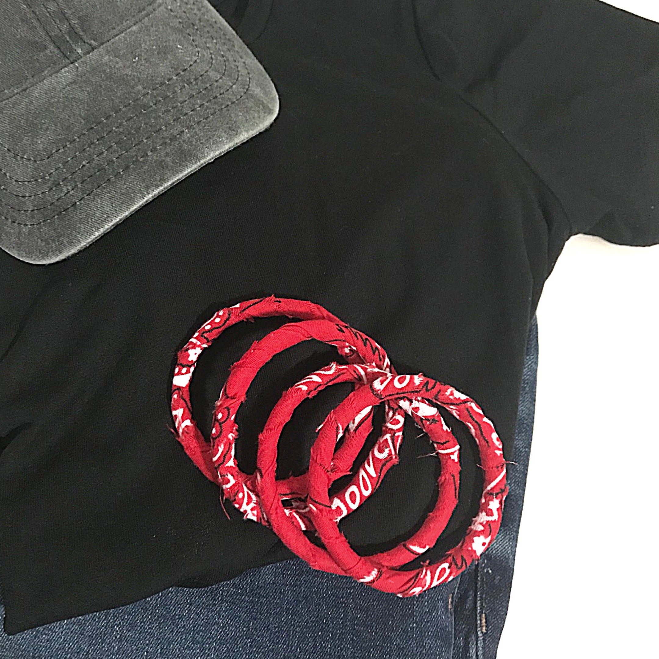 Red Bandana Bracelets/john B Bracelets/obx Style/outer Etsy