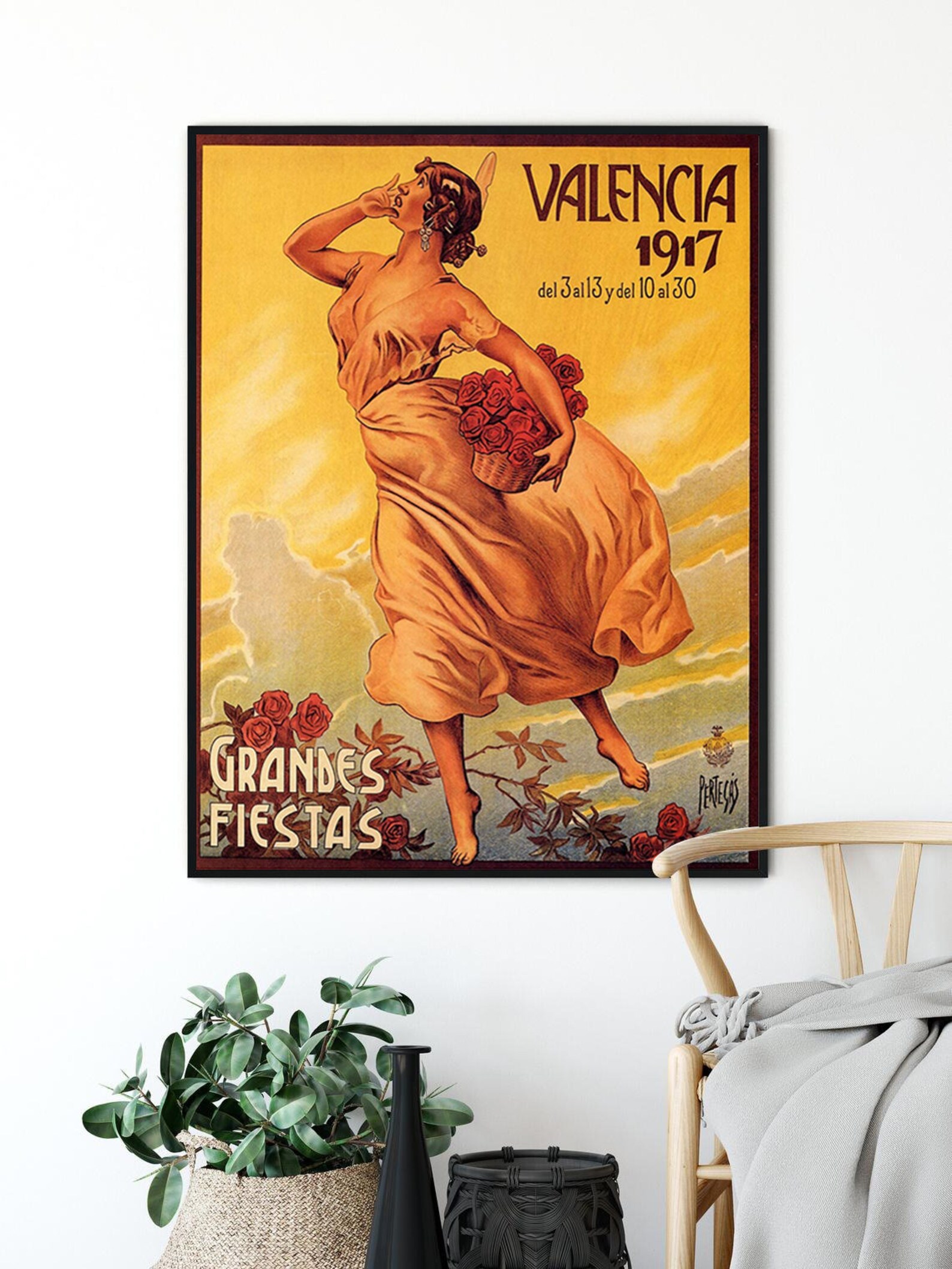 Valencia valencia travel poster valencia poster valencia Etsy