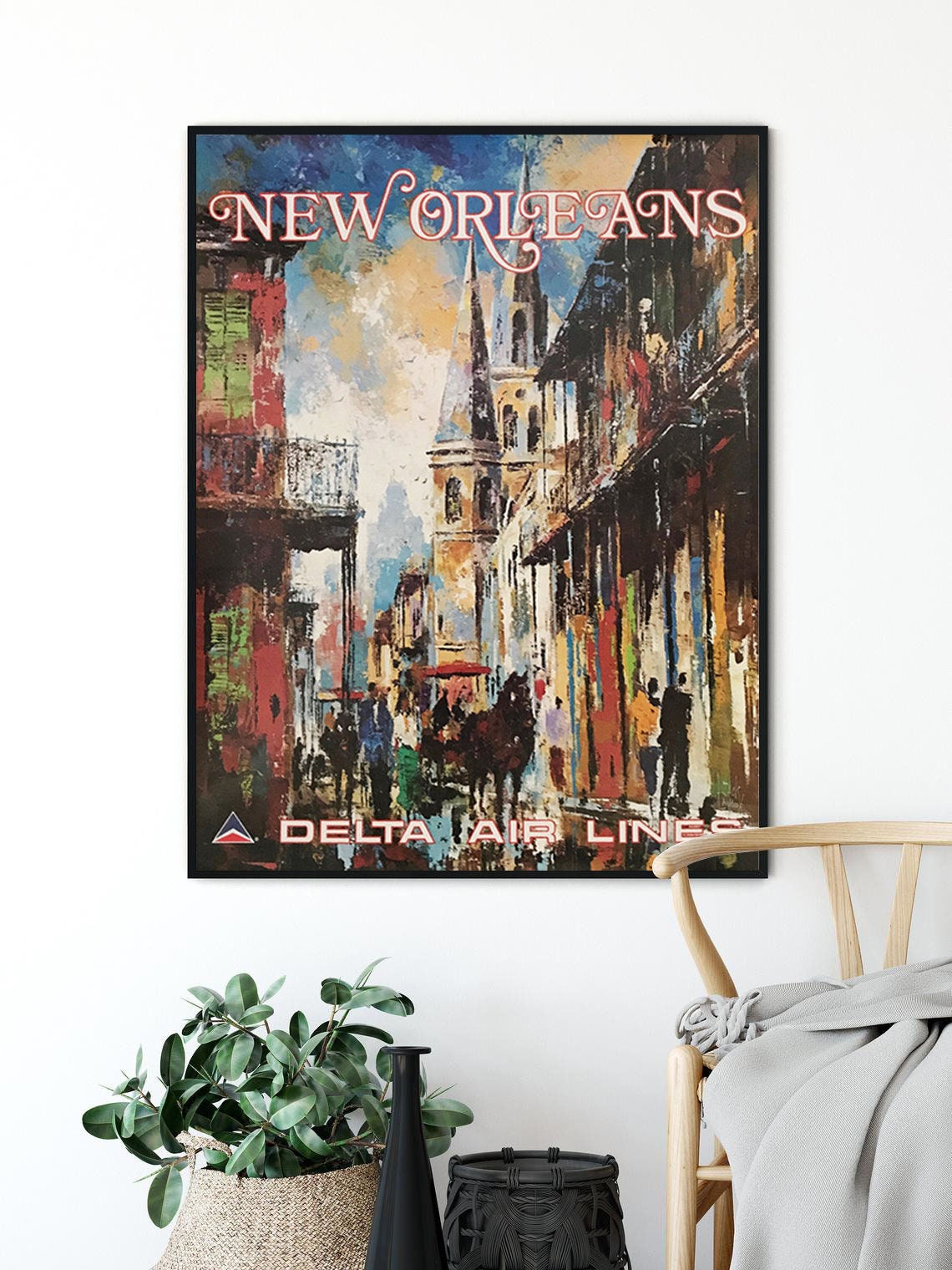New orleans new orleans travel poster new orleans poster Etsy
