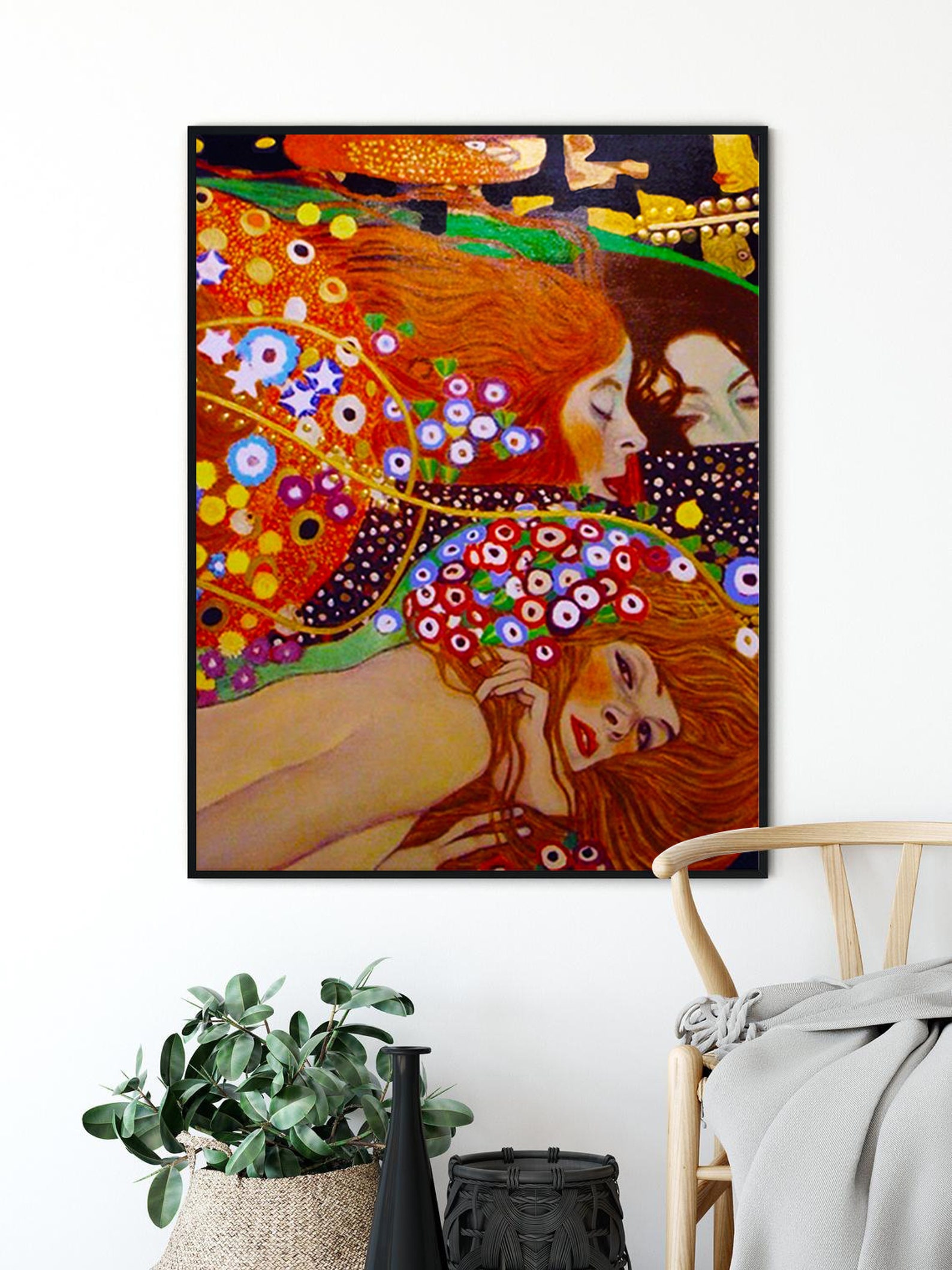 Klimt affiche klimt peinture klimt peinture klimt décor Etsy