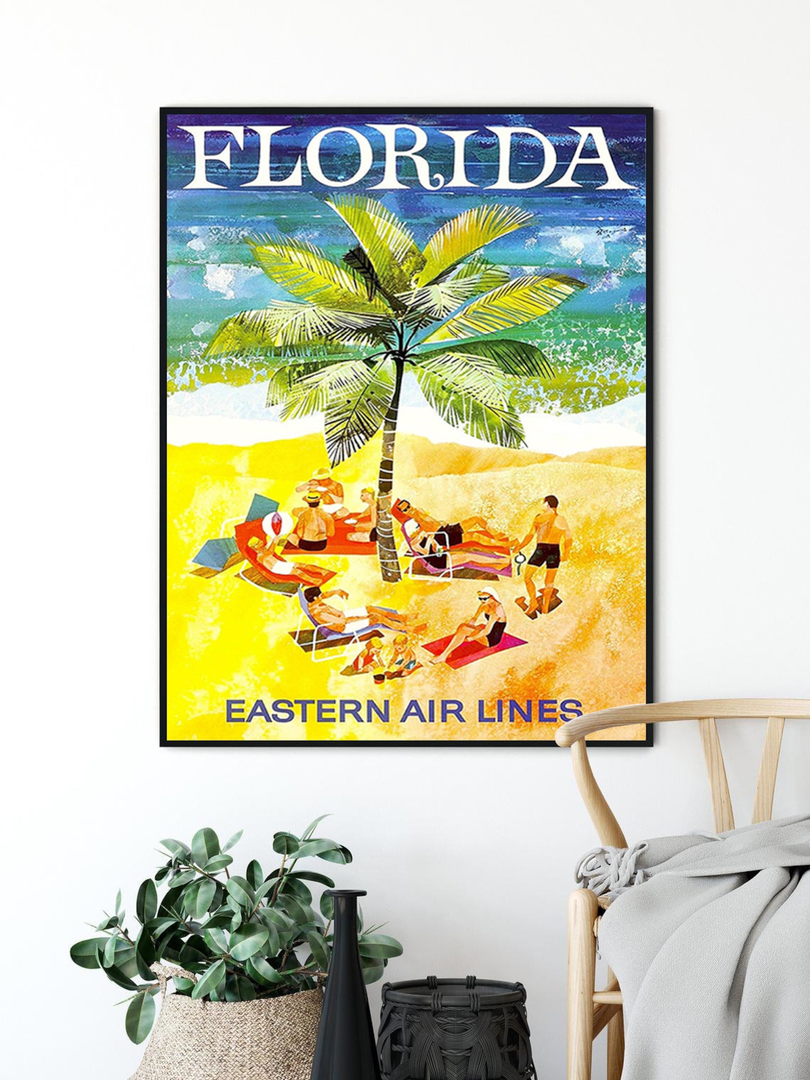 florida state travel poster