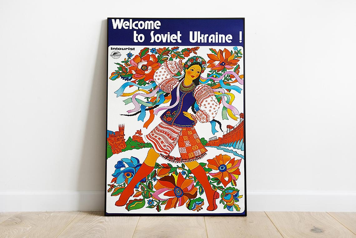 Ukraine ukraine travel poster ukraine poster ukraine Etsy