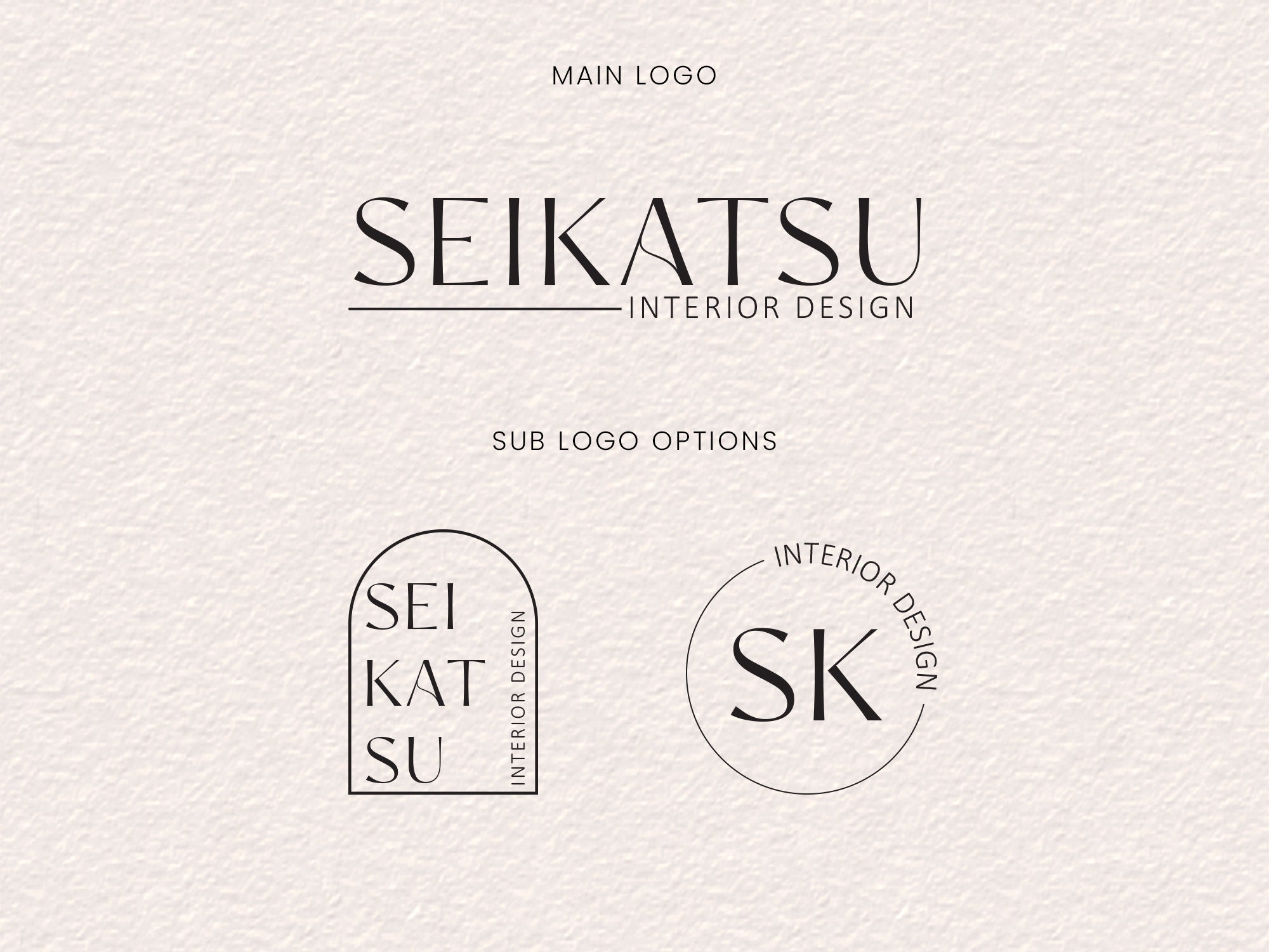 Premade Logo for Interior Designer Logo Design for Interior | Etsy