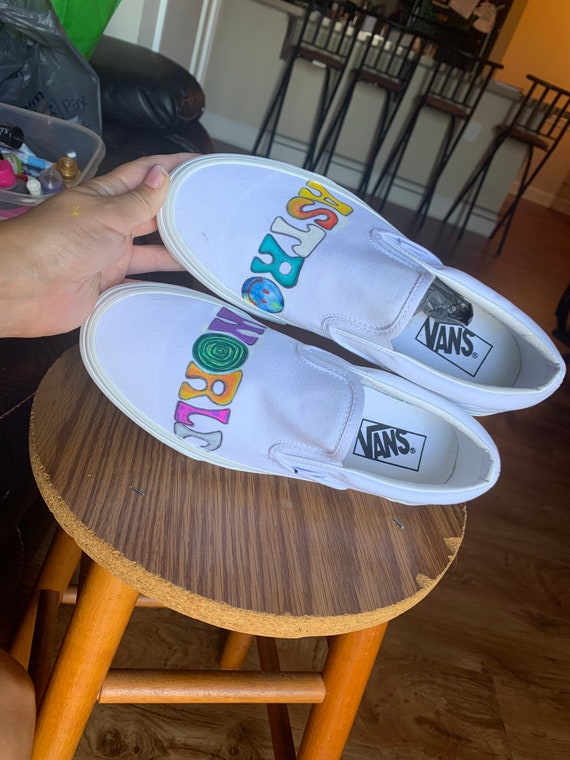 astroworld custom vans