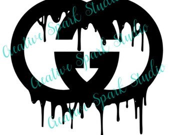 dripping gucci logo