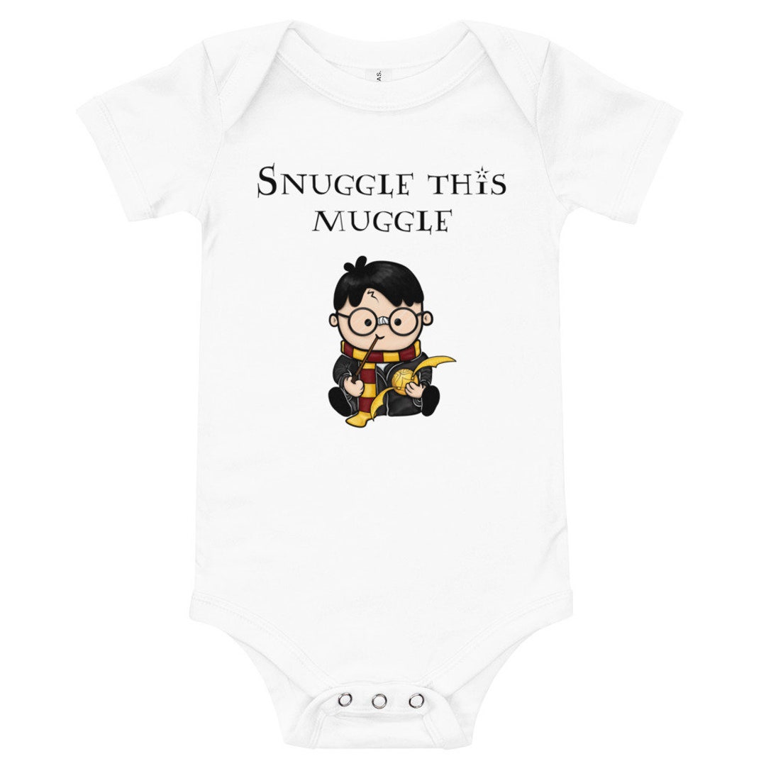 Snuggle This Muggle Baby Wizard Onesie Bodysuit