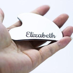 Personalized Gua Sha Stainless Steel Facial Massage Tool