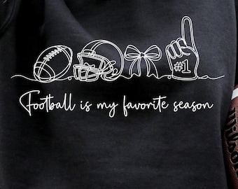 Football Is My Favorite Season Png, American Football Gameday Png, Trendy Sports Mom Club, Football Season College Png Sublimation Designs