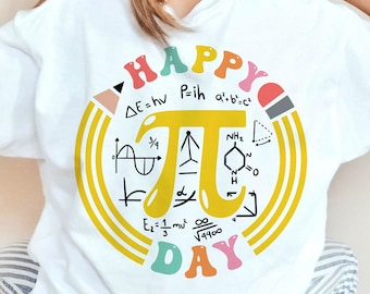 Happy Pi Day 2026 SVG PNG, Math Teacher Shirt (Digital Files)