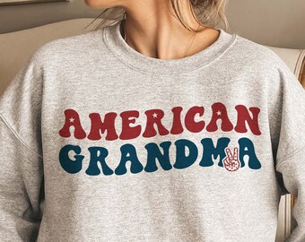 American Grandma PNG SVG, 4th of July SVG, Fourth Of July Svg, Patriotic shirt Svg, Independence day Svg, Sublimation Digital files Download