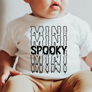 spooky mini svg, spooky kids svg, halloween shirt gift for matching, Spooky svg, halloween mini svg, Png cut files for cricut sublimation