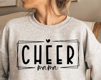 Cheer Mama SVG, Cheerleader Png Sublimation (Digital Files)