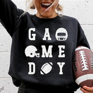 Game Day Svg Touchdown Svg Football Season Svg College Football Png for Sublimation Ballpark Mom Cut File Cricut Popular Png Sublimation