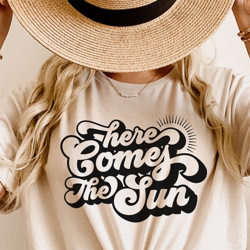 Here Comes the Sun Svg Hawaii Svg Summer Shirt Gift Svg - Etsy