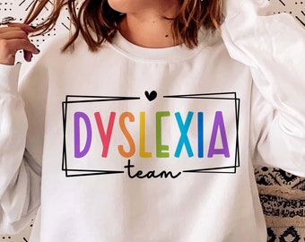 Dyslexia Team SVG PNG, Back To School Svg, Reading Teacher Svg, Library Svg, Librarian, Teacher Svg, Book Lover Svg, DTF Sublimation Designs