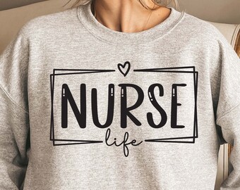 Nurse Life SVG PNG, Nursing Life, CNA svg, Nurse svg, Gifts for Nurse, Svg Cut files for Cricut, Sublimation Designs, Digital Files Download
