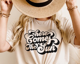 Here comes the sun svg, hawaii svg, Summer shirt gift svg, Beach life svg, Summer Quote svg, Vacation svg, beach vibes svg, Png Dxf Cricut