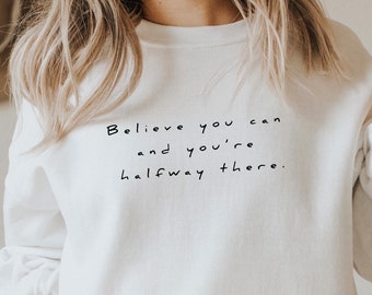 Believe You Can Christmas SVG, Shirt Design, Cricut Cut File (Digital Download)