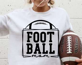 Mamá futbolera SVG PNG, Temporada de fútbol Svg, Deportes de otoño Svg, Vibras de fútbol Svg, Camiseta de fútbol Svg, Día del juego Svg, Sublimación PNG, Cricut