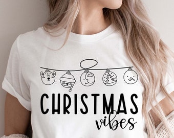 Christmas Vibes SVG, Christmas Shirt Svg, Merry Christmas Svg, Funny Christmas Svg, Christmas Svg, Xmas Svg, Winter Svg, Sublimation Cricut