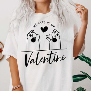 My Cat is My Valentine SVG Alentine SVG Valentine's Day - Etsy