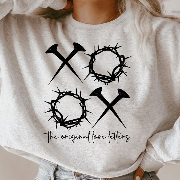 XOXO Le lettere d'amore originali Svg Png, Pasqua cristiana Svg