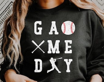 Game Day Baseball Vibes SVG,Baseball Shirt Svg, Baseball Season Svg, Baseball Mom Png, Home Run Svg, Cut File For Cricut, Sublimation Design