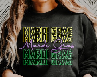 Mardi Gras SVG, Funny Fat Tuesday Design (Digital Files)