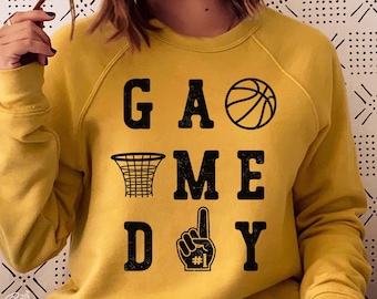 Gameday Basketball Svg, Basketball Shirt Svg, Game Day Vibes Svg,Basketball Season Svg, Basketball Fan Player Gifts Svg, Cut Files Cricut