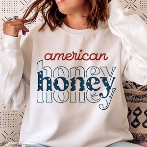 American honey PNG SVG, 4th of July SVG, Fourth Of July Svg, Patriotic shirt Svg, Independence day Svg, Sublimation Digital files Download