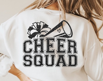 Cheer squad Svg, Cheerleader Svg, Cheerleading Svg, Cheer Team Svg, Cheer shirt Svg, Megaphone Svg, Cheer mom Svg, Pom Pom Svg, Cut Files