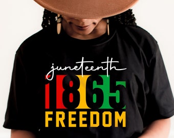 Juneteenth 1865 SVG, Black History, Freedom (Digital Download)