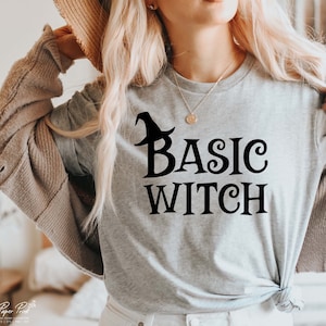Basic Witch svg, Halloween Witch svg, Witch svg, Witch shirt gift svg, witch silhouette, Funny Halloween svg, png dxf cut files for cricut