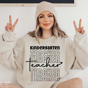 Kindergärtnerin SVG, Geschenk für Lehrer SVG, Lehrer Leben SVG, Kindergarten Shirt dafür, lustige Lehrer dafür, lustige Png Cricut