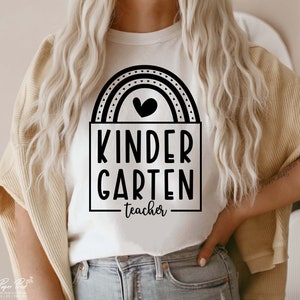 kindergarten teacher svg, gift for teacher, Teacher Life svg, kindergarten shirt svg, back to school svg, funny teacher svg, Png Dxf Cricut