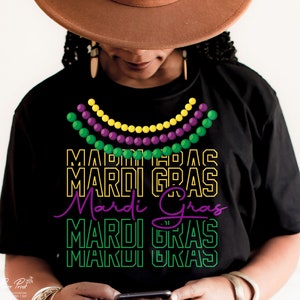 Mardi Gras SVG PNG, Mardi Gras Shirt Svg, Mardi Gras Cut File, Mardi Gras Carnival Svg, Louisiana Svg, Fat Tuesday Svg, Cut File Sublimation