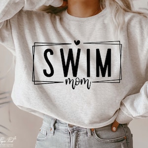 Swim Mom svg, Swimming Mom Svg, Swimming Svg, Swim Mama Shirt, Swim Mom Squad, Cut Files for Cricut, PNG Sublimation, Digital Download